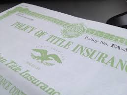 policy of title insurance